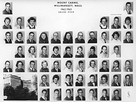 Mount Carmel School - Fourth Grade: 1963-1964
